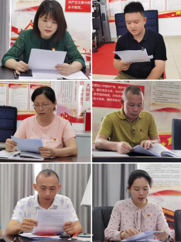 英国上市公司365召开支部党员大会传达学习省第八次党代会精神暨进行支委会换届选举(图3)