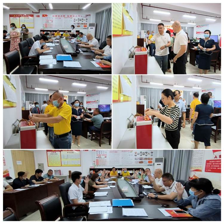 英国上市公司365党支部召开党的二十大精神专题学习会暨增补支委选举大会(图6)